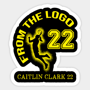 caitlin clark 22 Sticker